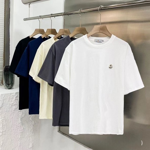 Moncler Moncler White Cotton Crew Neck Logo T-Shirt Unisex - Buy on Kakobuysheetfind