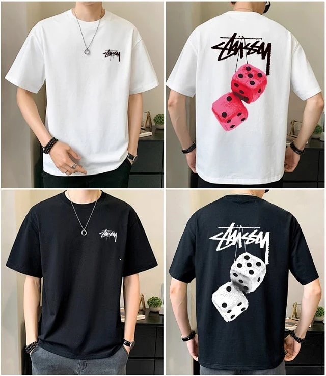Stussy Stussy White Logo Dice Graffiti Crew Neck Tee - Buy on Kakobuysheetfind