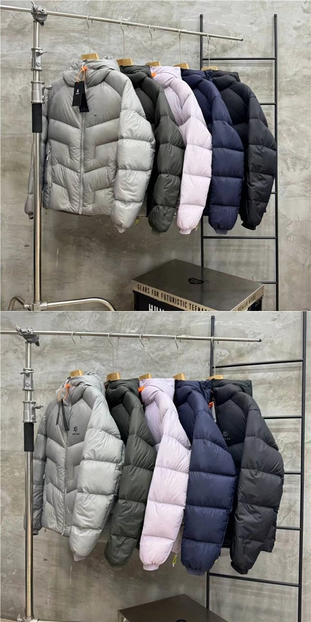 Kailas Kailas Light Gray Hooded Down Puffer Jacket - Buy on Kakobuysheetfind