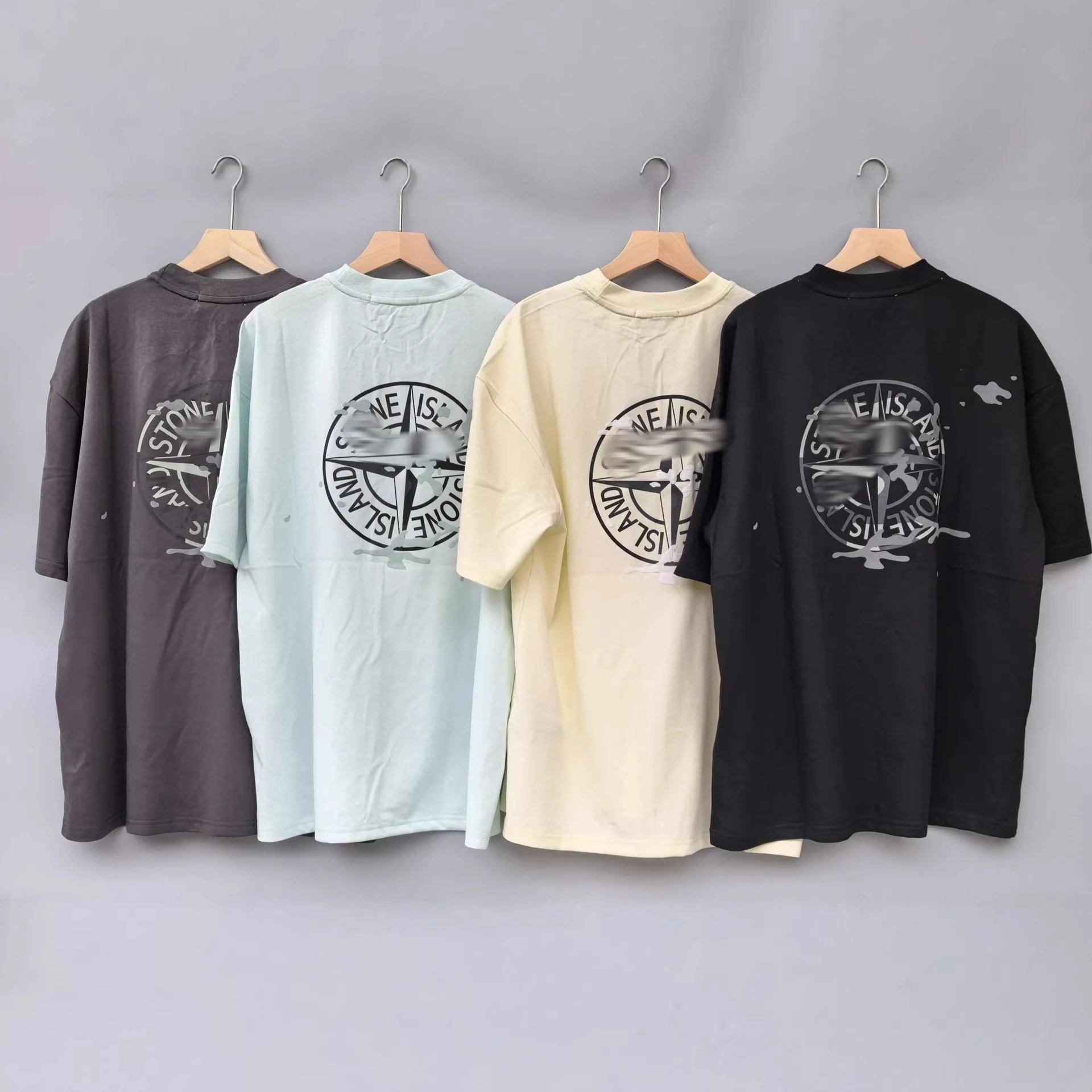Stone Island Stone Island Dark Gray Washed Compass Back T-Shirt - Buy on Kakobuysheetfind