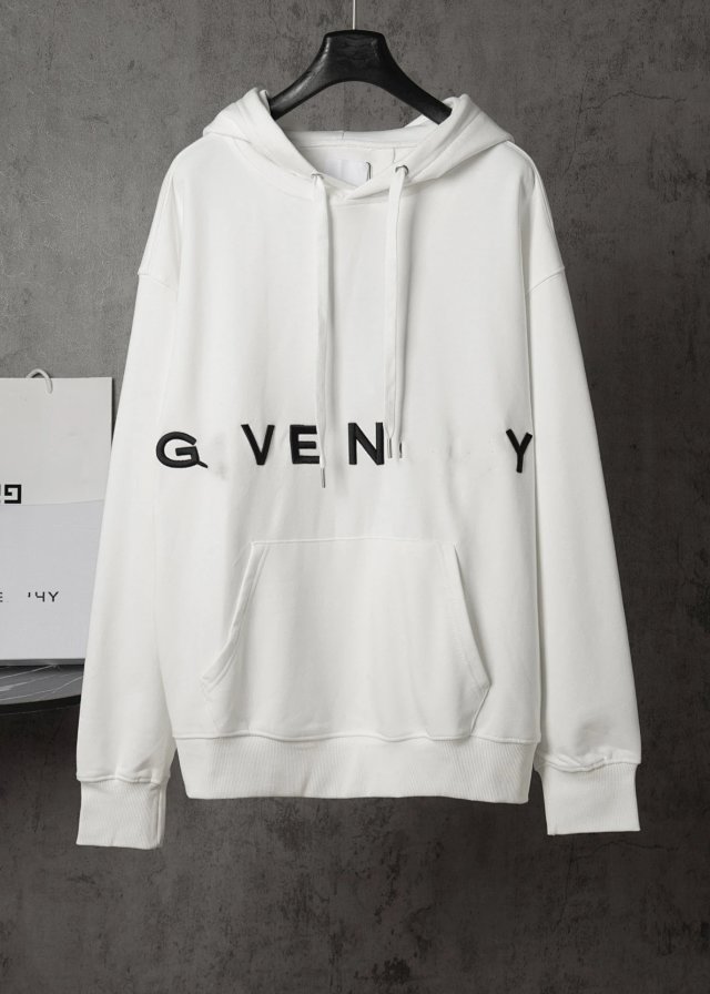 Givenchy Givenchy White Cotton Oversized Hoodie Unisex Streetwear - Buy on Kakobuysheetfind
