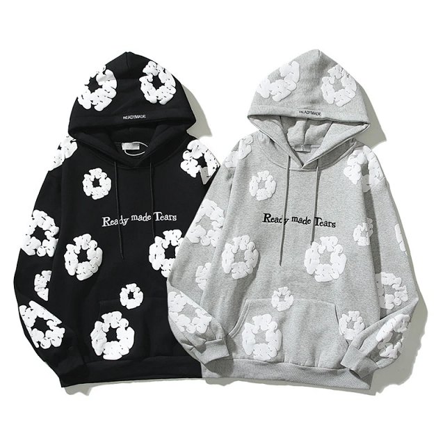 Denim Tears Denim Tears Ready Made Floral Print Unisex Hoodie - Buy on Kakobuysheetfind