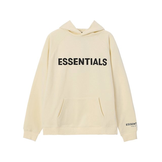  Essentials Essentials Beige Cotton Unisex Hoodie Casual Wear - Buy on Kakobuysheetfind