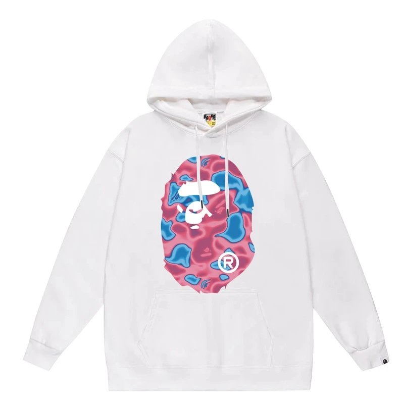 A Bathing App A Bathing Ape BAPE White Camo Ape Head Hoodie - Buy on Kakobuysheetfind