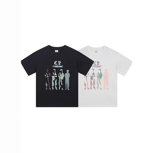 C.P. Company C.P. Company Black Silhouette Logo Cotton T-Shirt - Buy on Kakobuysheetfind