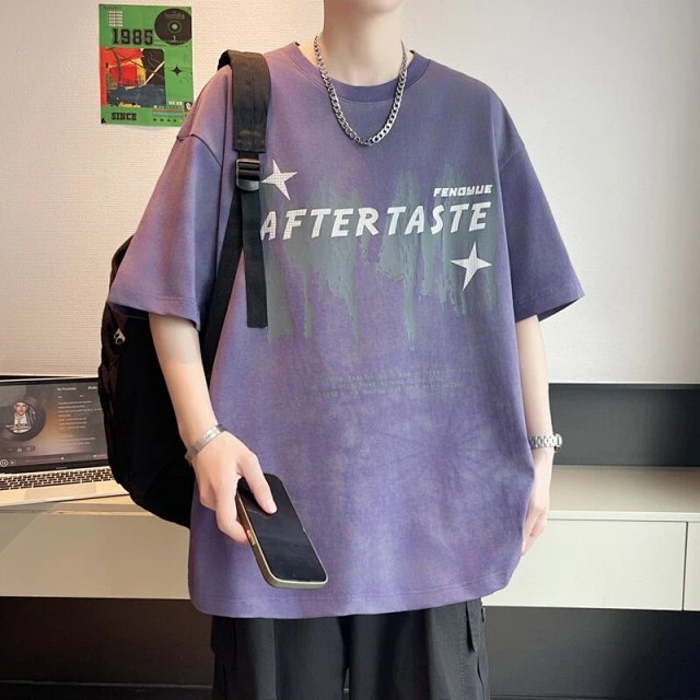 Other Vintage Purple Oversized T-Shirt After Taste Star Tee - Buy on Kakobuysheetfind