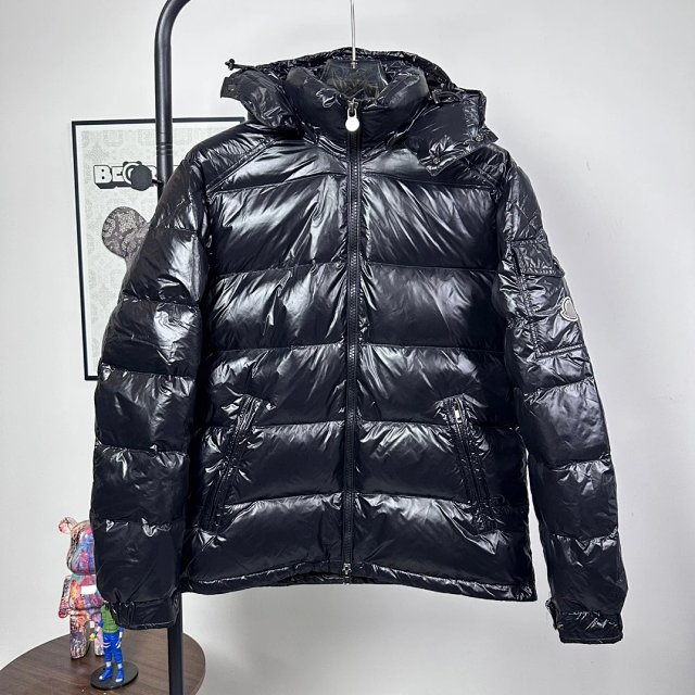 Moncler Moncler Lago Black Glossy Down Jacket - Buy on Kakobuysheetfind