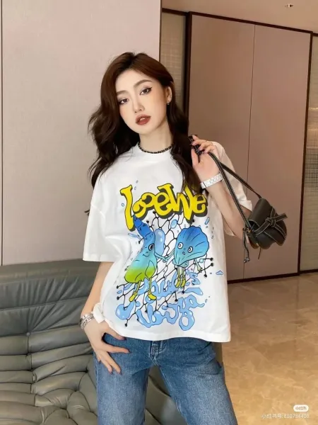Saint Tears Graphic Print Oversized T-Shirt White - 5