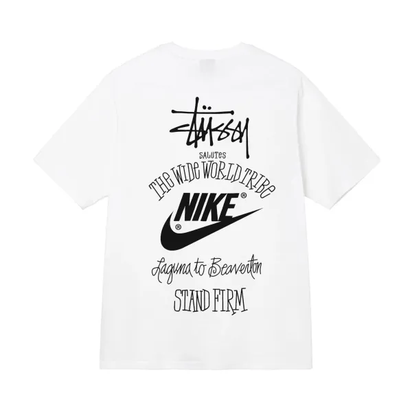 Stüssy x Nike Salutes The Wide World Tribe Laguna to Beaverton Stand Firm T-Shirt - 1