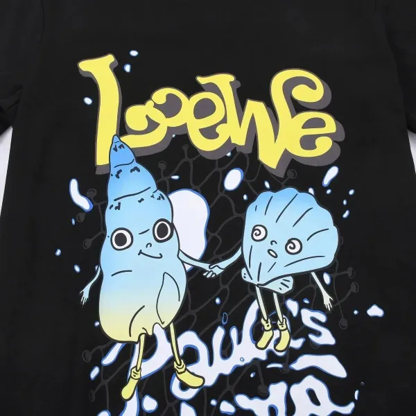 Saint Tears Graphic Print Oversized T-Shirt White - 4