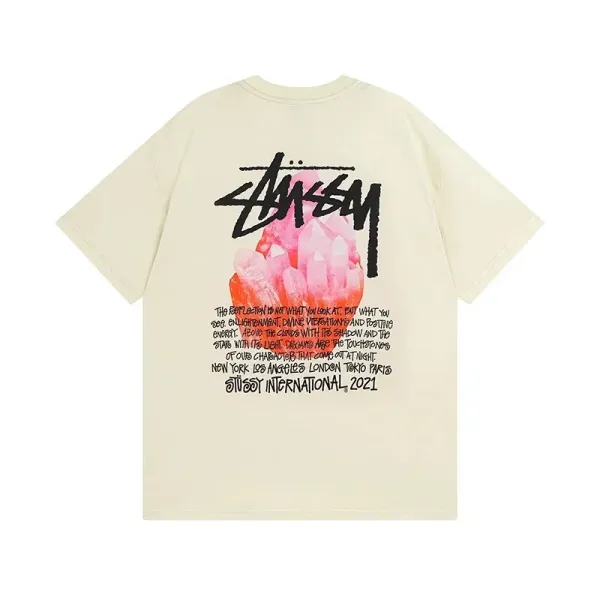 Stussy College XXL White T-Shirt - 3
