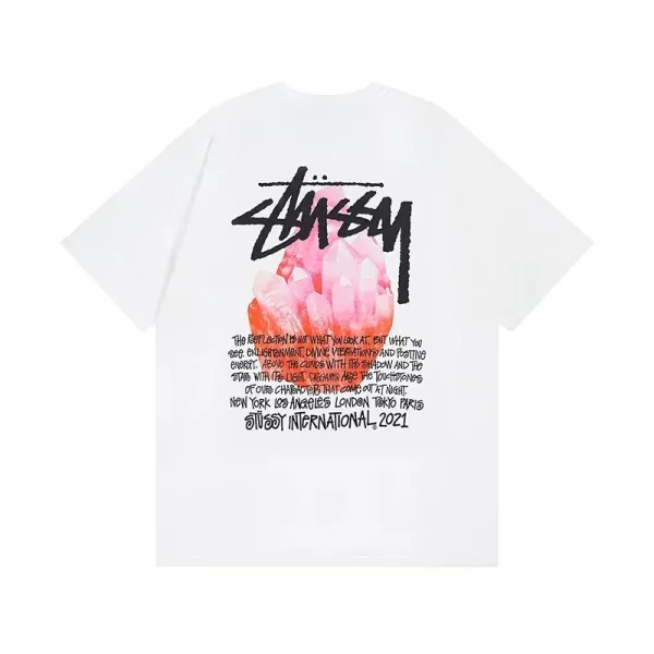 Stussy College XXL White T-Shirt - 2