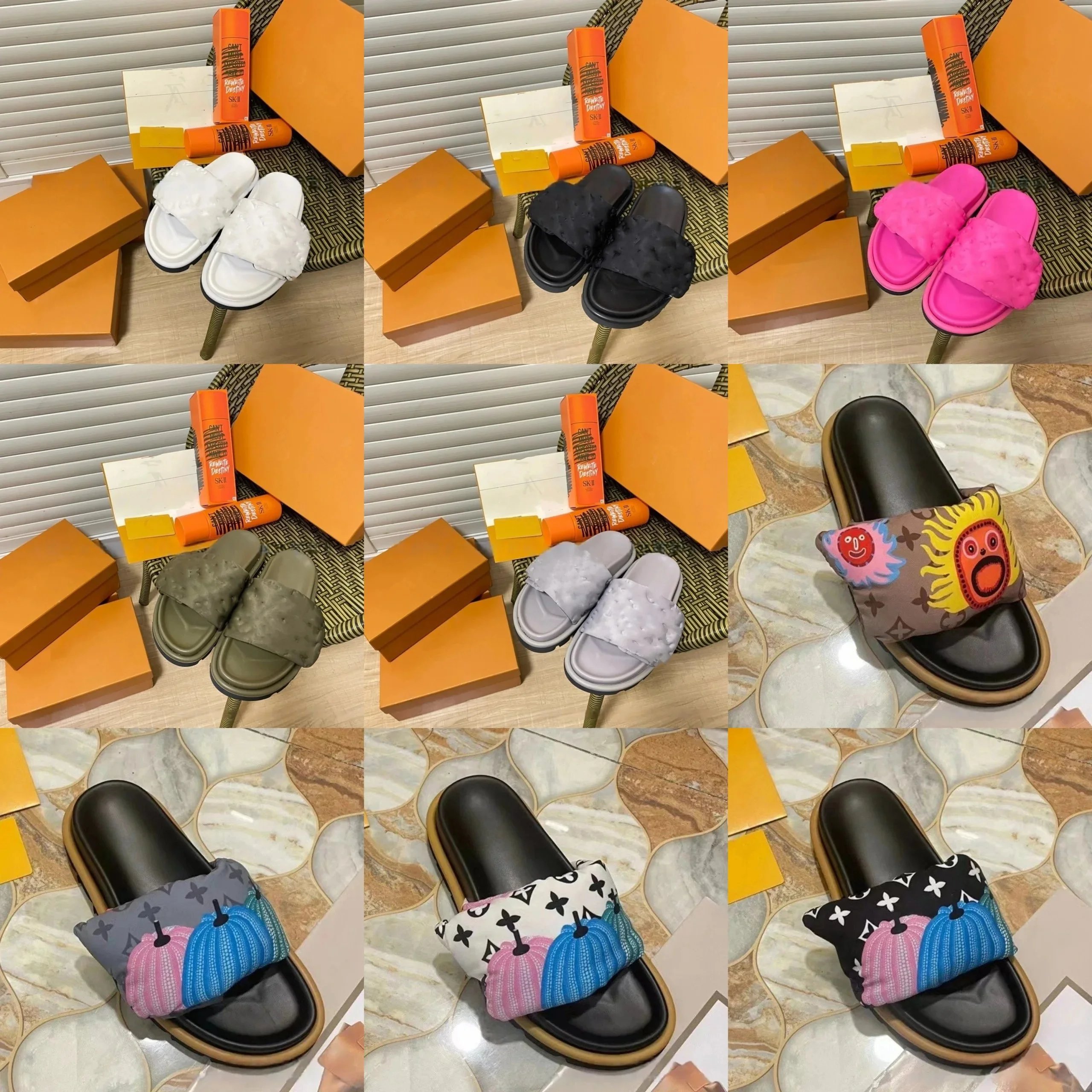 UGG Fluff Slide Neon Pink Slippers - 2