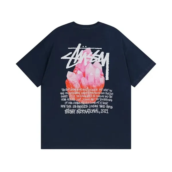Stussy College XXL White T-Shirt - 4