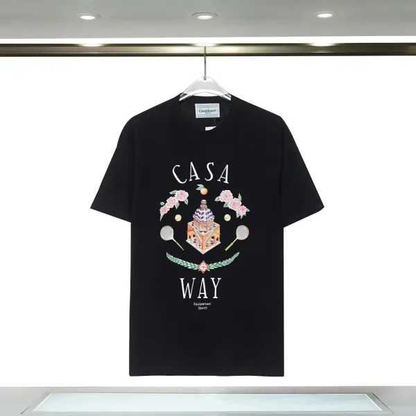 Casablanca x BLANCA Graphic Print White T-Shirt - 8