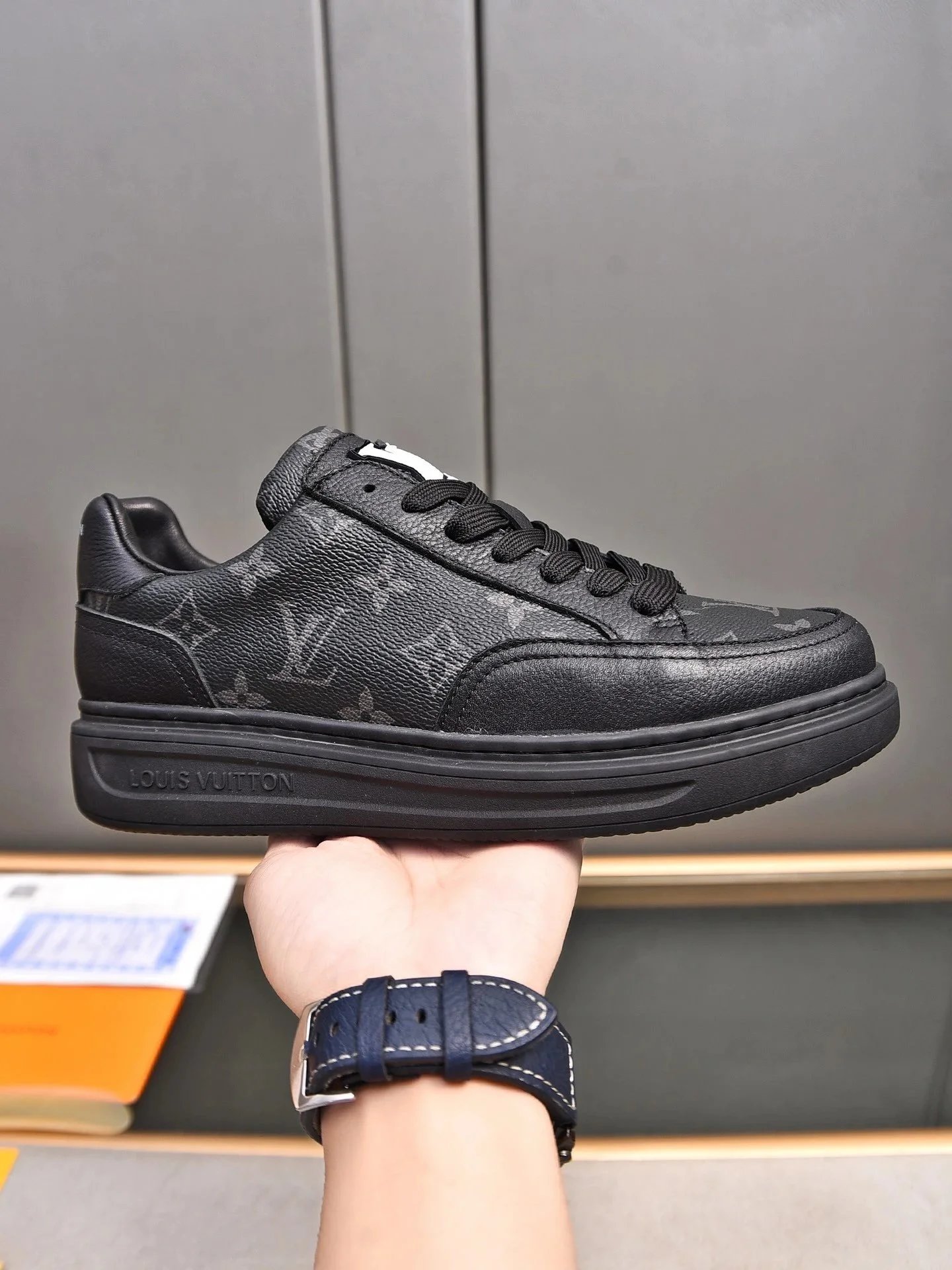 Louis Vuitton Monogram Canvas Low-Top Sneakers Brown - 6
