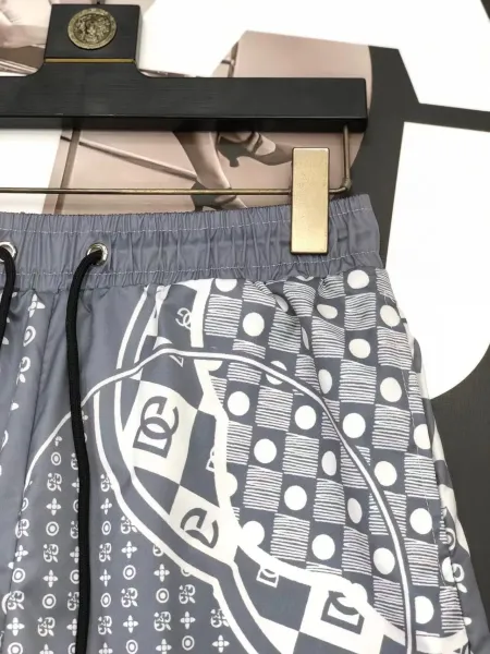 Off-White x Louis Vuitton Monogram Patchwork Shorts Navy White - 15
