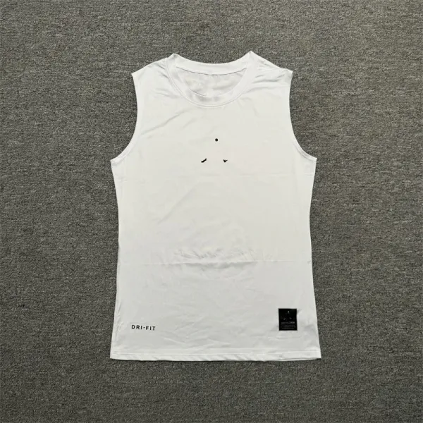 Nike Pro Dri-FIT Compression Vest Black Vest Top - 10
