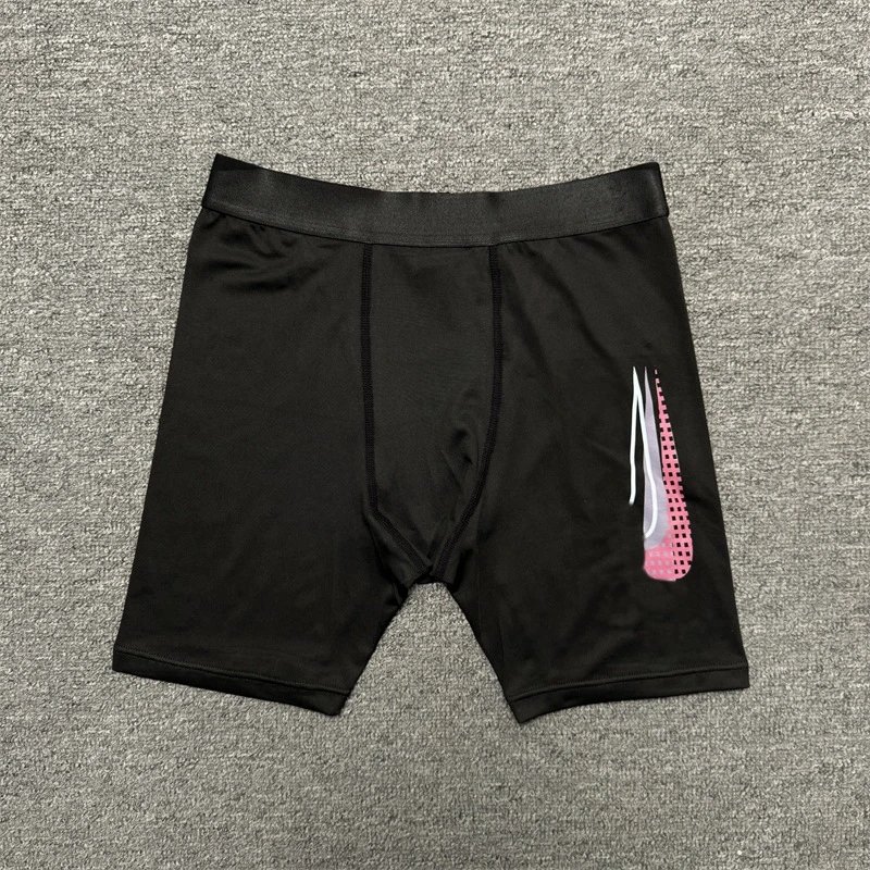 五分裤黑腰带-右三彩G