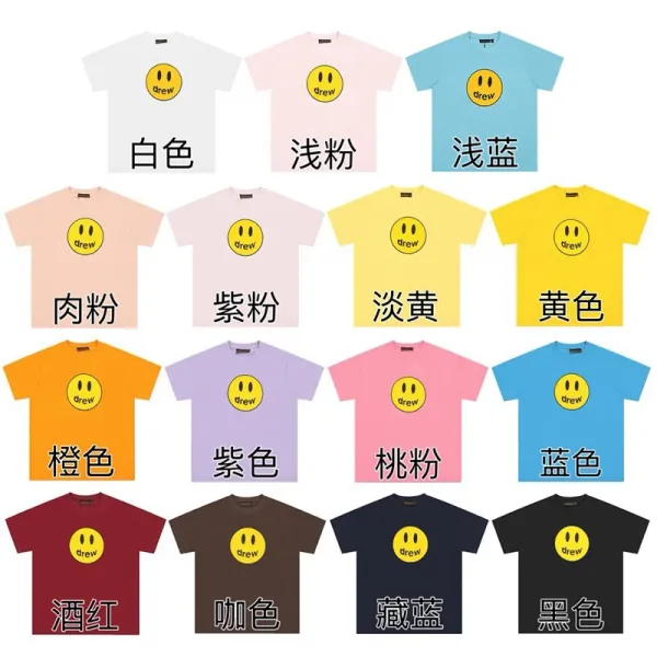 Drew House Smiley Face Light Blue T-Shirt - 3