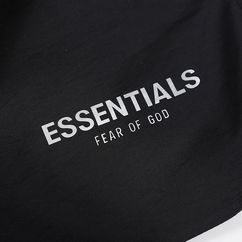 Fear of God Essentials Reflective Running Shorts Purple - 18