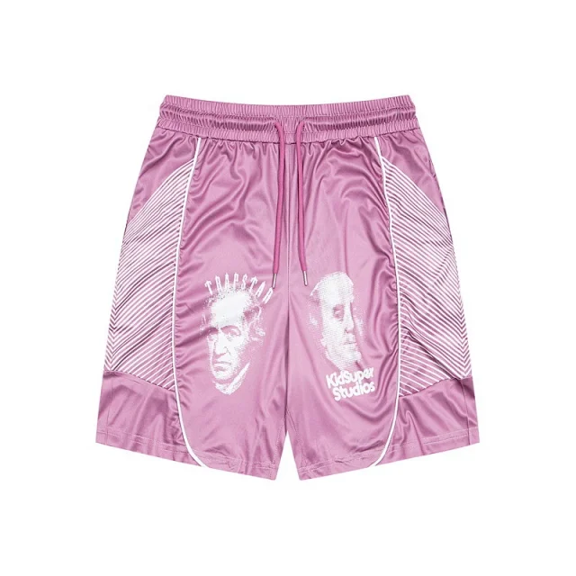 Trapstar Shorts Drawstring with logo print and camouflage variants product detail image 4