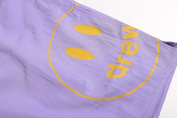 Drew House Smiley Face Swim Trunks Purple - 10