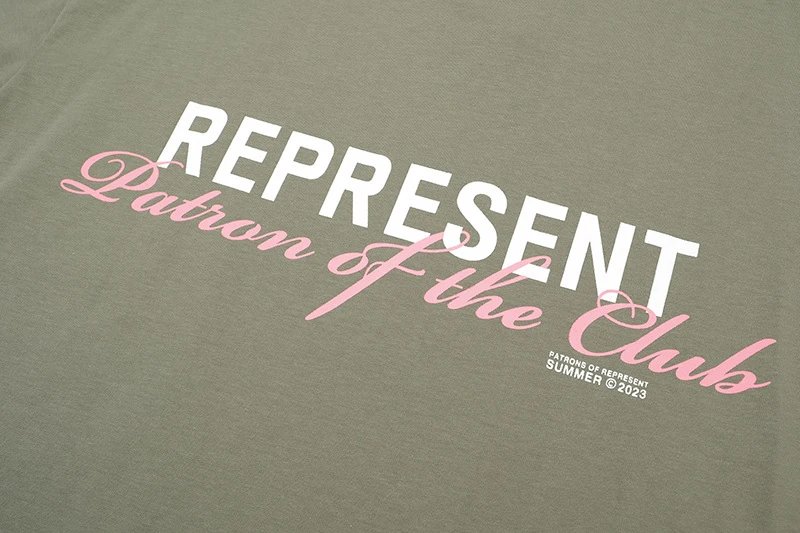 Represent Owners' Club Black Oversized T-Shirt - 20