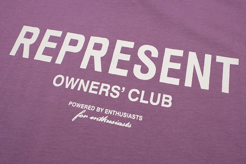 Represent Owners' Club Black Oversized T-Shirt - 14