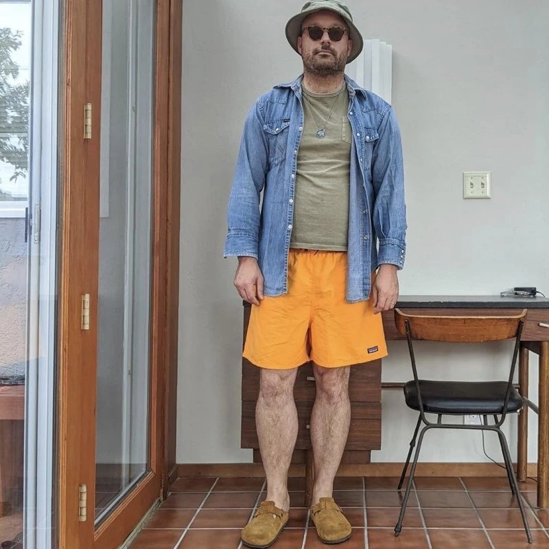 Patagonia Baggies Shorts Navy Blue Shorts - 5