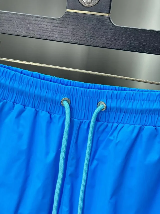 Moncler Swimwear Logo-print drawstring swim shorts product detail image 34