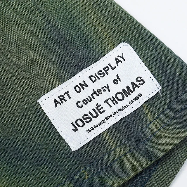 Lanvin T-Shirts Short-Sleeve Paint-Splatter Logo T-Shirt product detail image 15