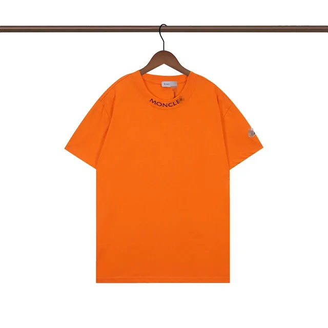 Moncler T-Shirts Short-Sleeve Logo-Print product detail image 13