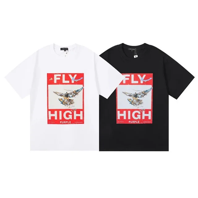 Purple Brand T-Shirts Short-Sleeve Graphic Print product detail image 21
