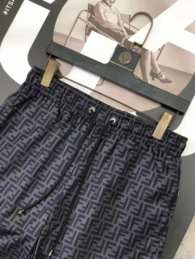 Fendi Shorts FF monogram drawstring product detail image 19