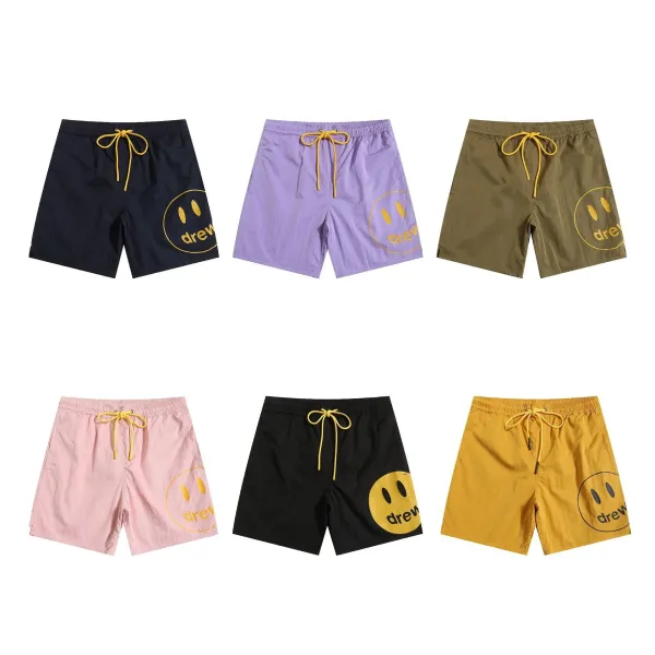 Drew House Smiley Face Swim Trunks Purple - 4