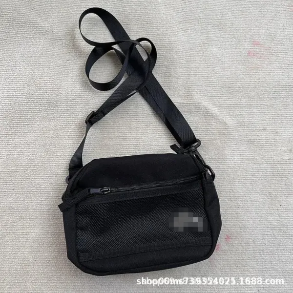 Design Utility Mesh Crossbody Bag Brown - 3
