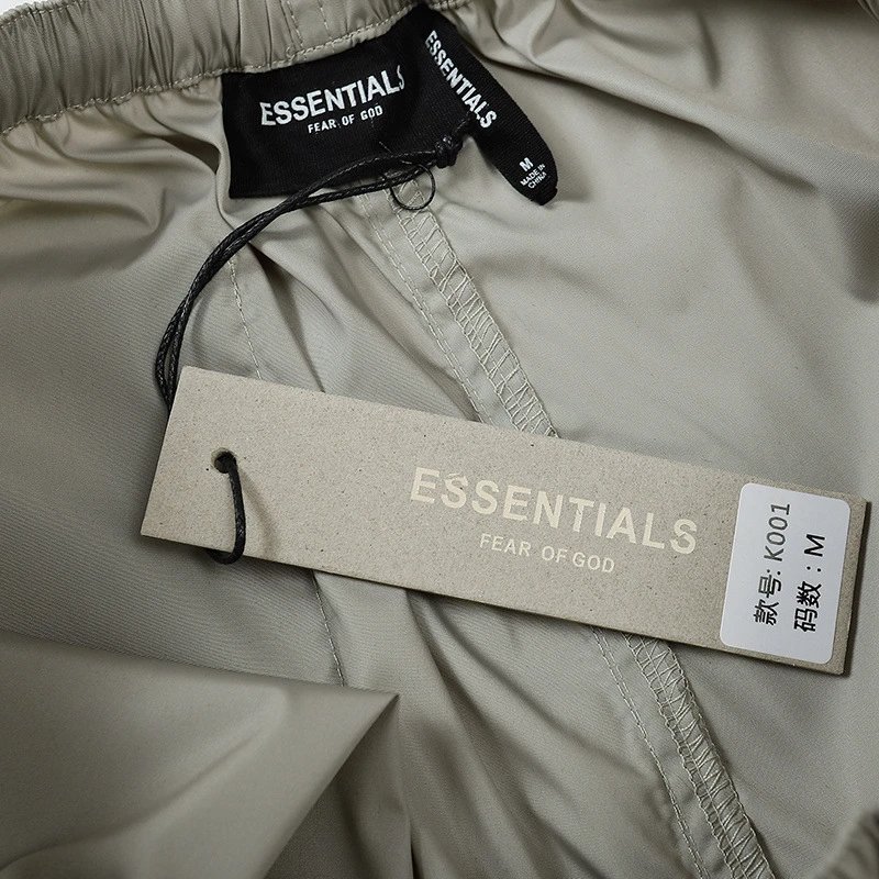 Fear of God Essentials Reflective Running Shorts Purple - 30