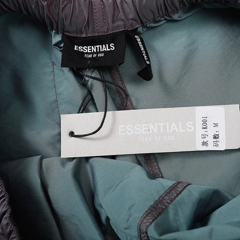Fear of God Essentials Reflective Running Shorts Purple - 41