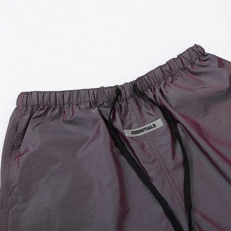 Fear of God Essentials Reflective Running Shorts Purple - 37