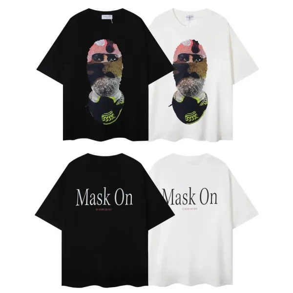 Off-White x Virgil Abloh Balaclava Graphic T-Shirt Black - 25