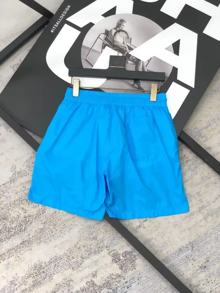 Moncler Logo-Print Nylon Shorts Black - 34