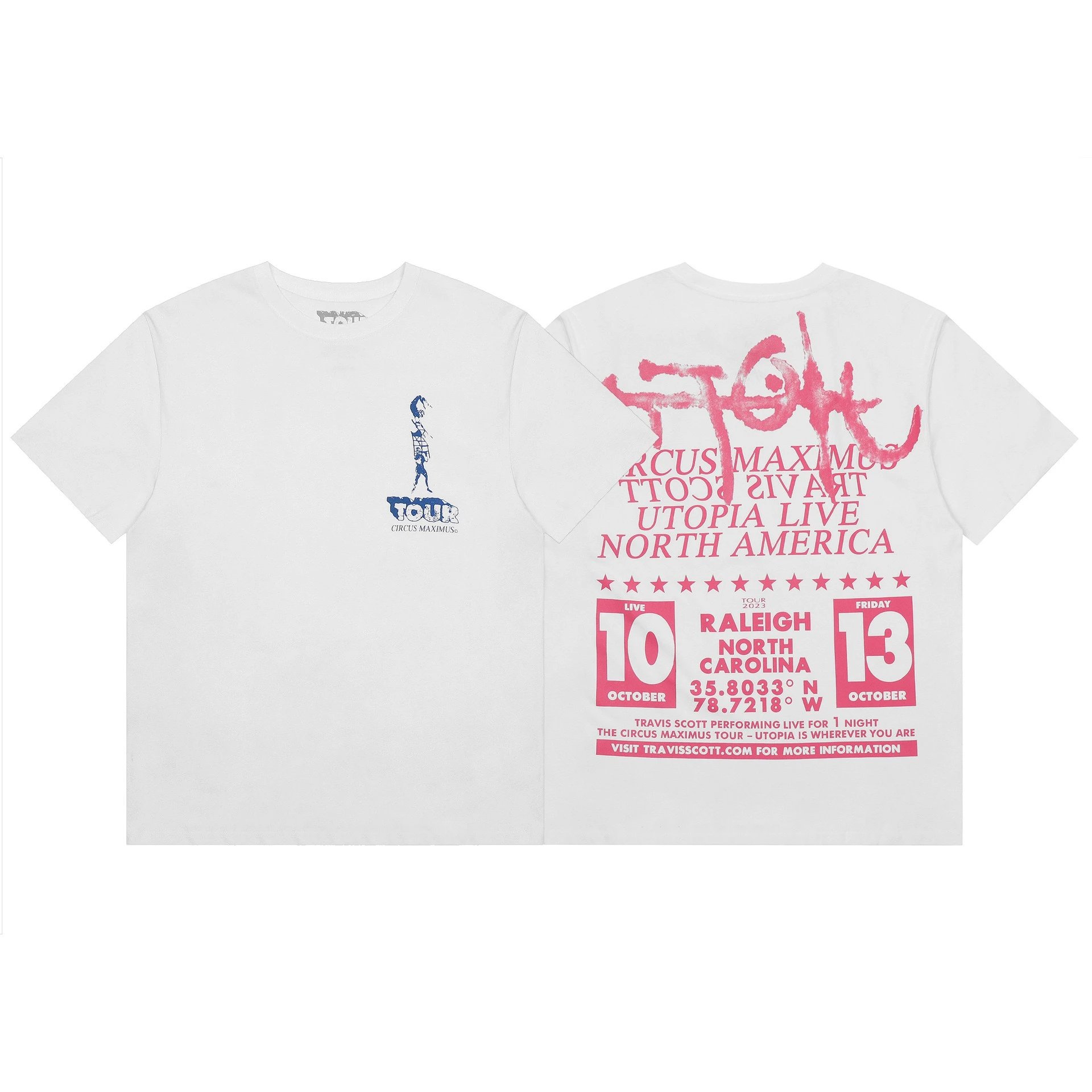Travis Scott Utopia Live White
