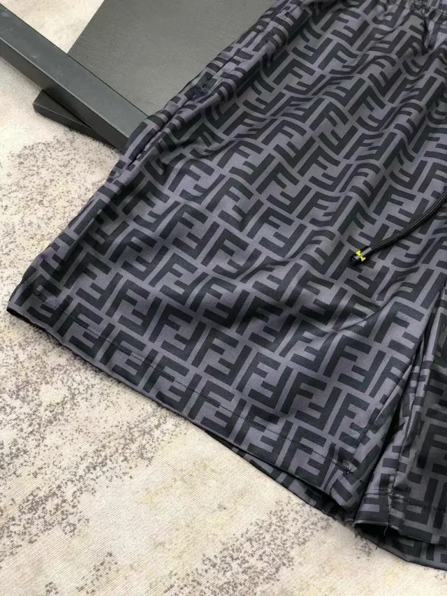 Fendi Shorts FF monogram drawstring product detail image 22