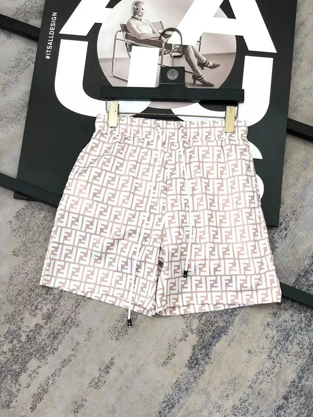 Fendi Shorts FF monogram drawstring product detail image 24