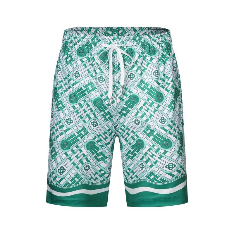 Unbranded Shorts Printed Drawstring Beach — 1272# Green