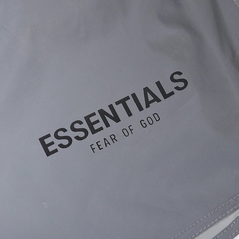 Fear of God Essentials Reflective Running Shorts Purple - 25