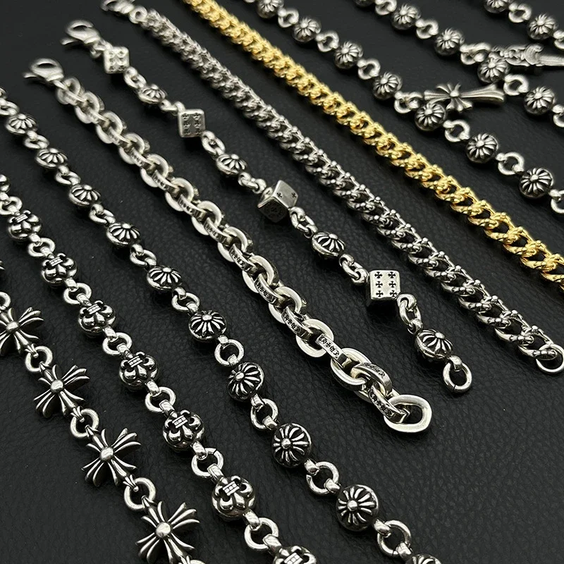 Chrome Hearts Cross Chain Brac