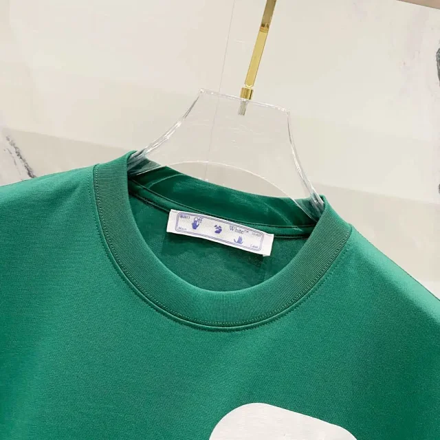 Off-White T-Shirts Arrow Logo Print Crewneck T-Shirt product detail image 2