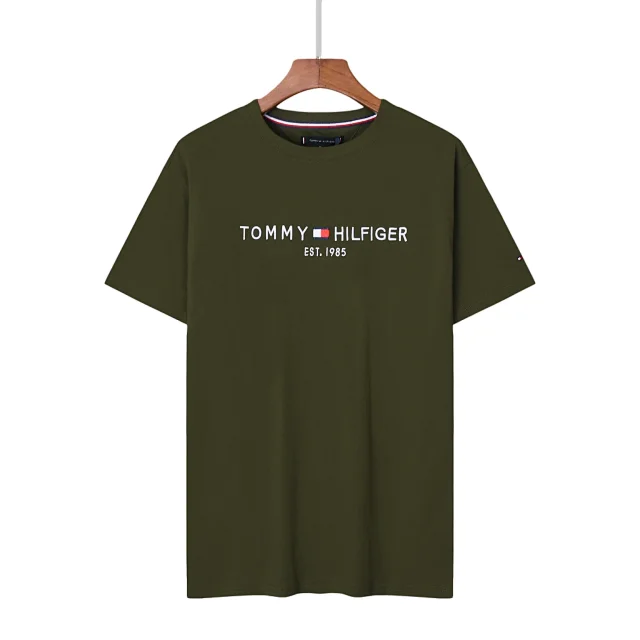 Tommy Hilfiger T-Shirts Short-sleeve crew-neck logo T-shirt product detail image 11